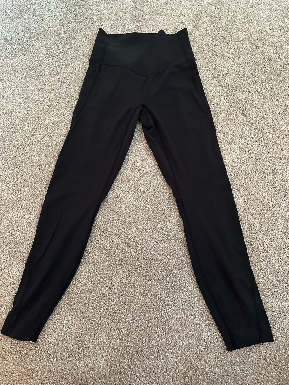 HALARA Black High-Waist seamless Leggings with pockets
